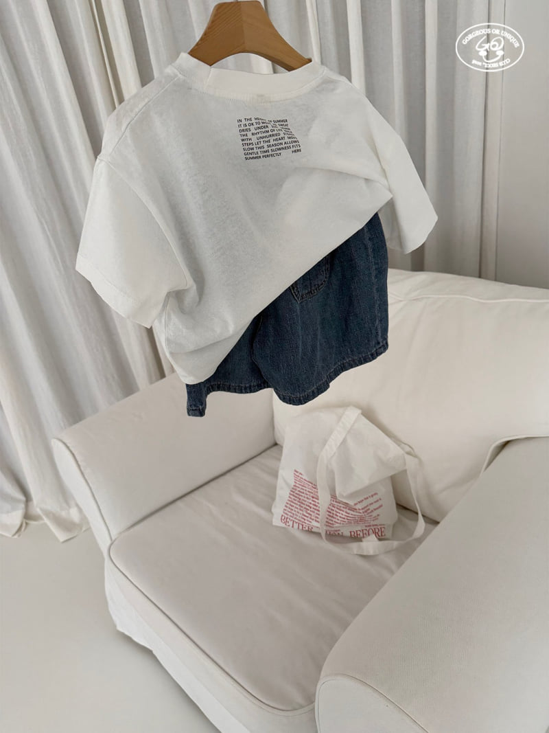go;u - Korean Children Fashion - #kidsshorts - Pilot Tee - 11