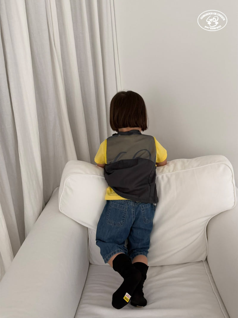 go;u - Korean Children Fashion - #kidsshorts - Ash Vest - 12