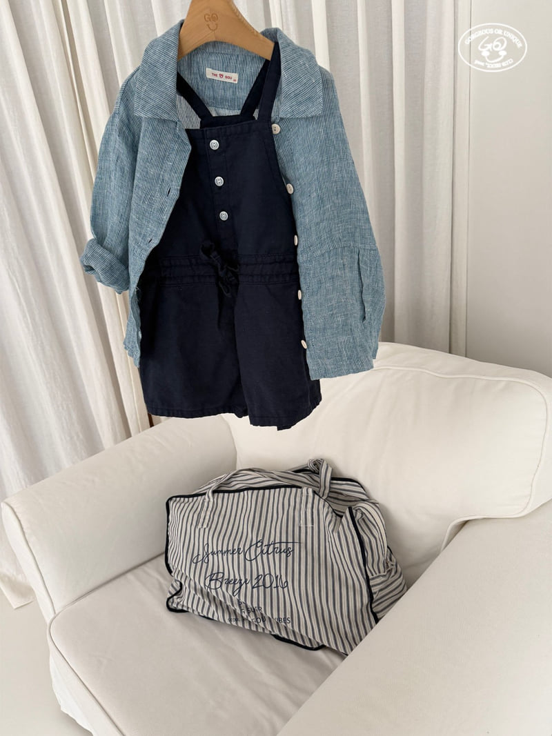 go;u - Korean Children Fashion - #kidsshorts - Yaya Overalls - 11