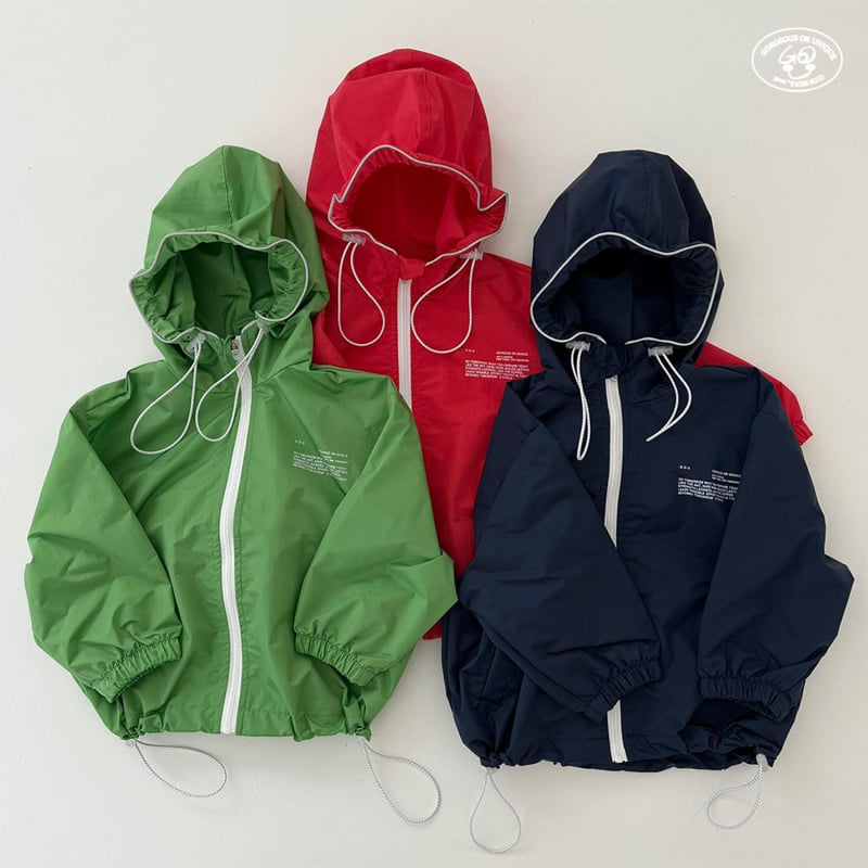 go;u - Korean Children Fashion - #kidsstore - Wind Raincoat