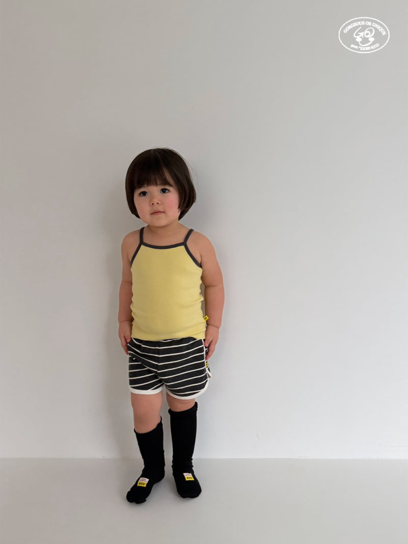 go;u - Korean Children Fashion - #kidsstore - Strap Sleeveless - 5