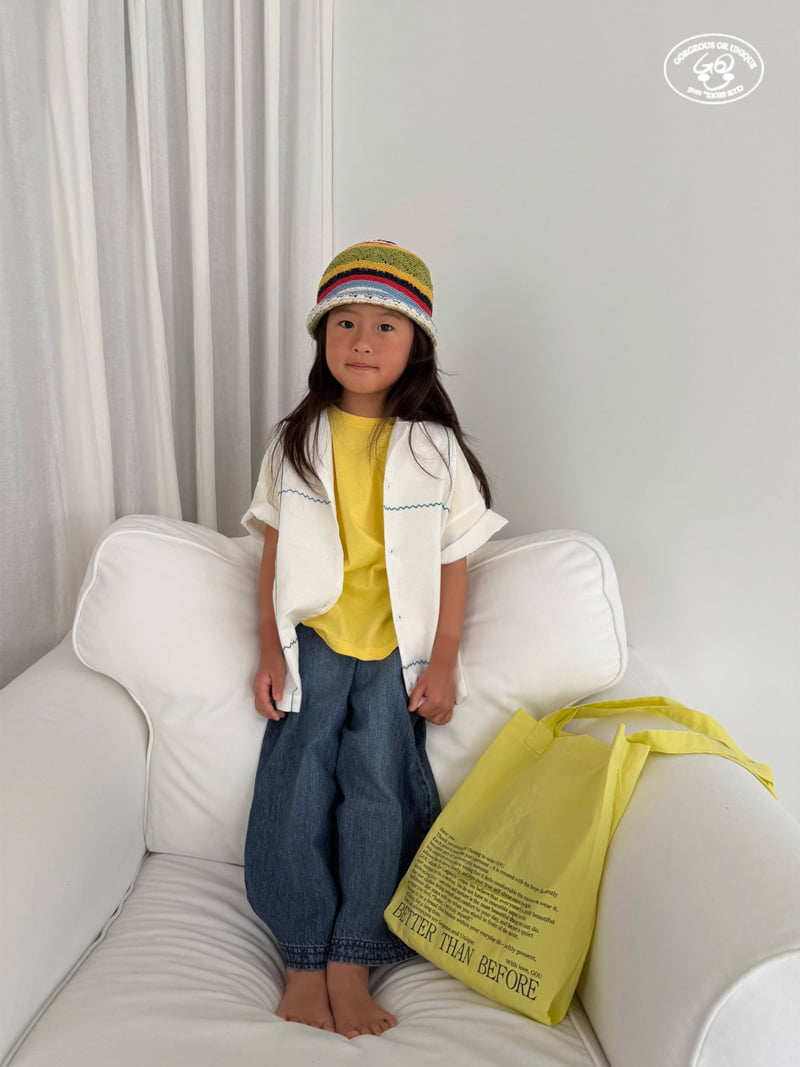 go;u - Korean Children Fashion - #kidzfashiontrend - Wave Shirt - 9