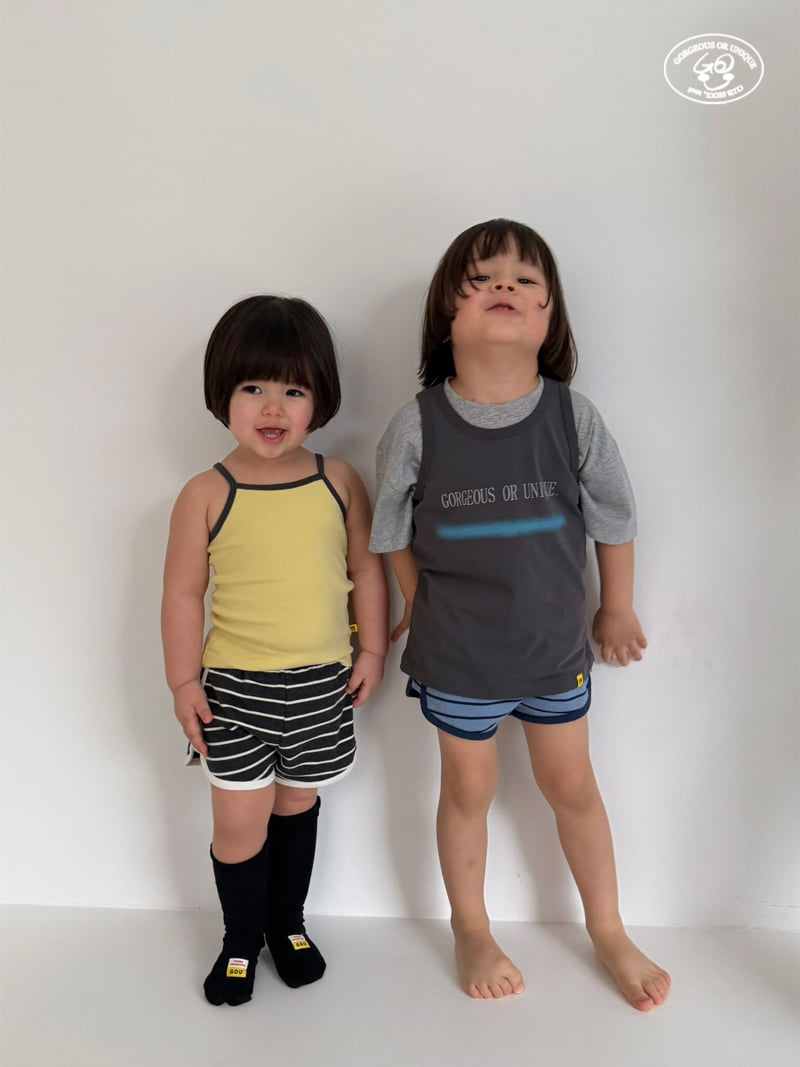 go;u - Korean Children Fashion - #kidzfashiontrend - Strap Sleeveless - 6