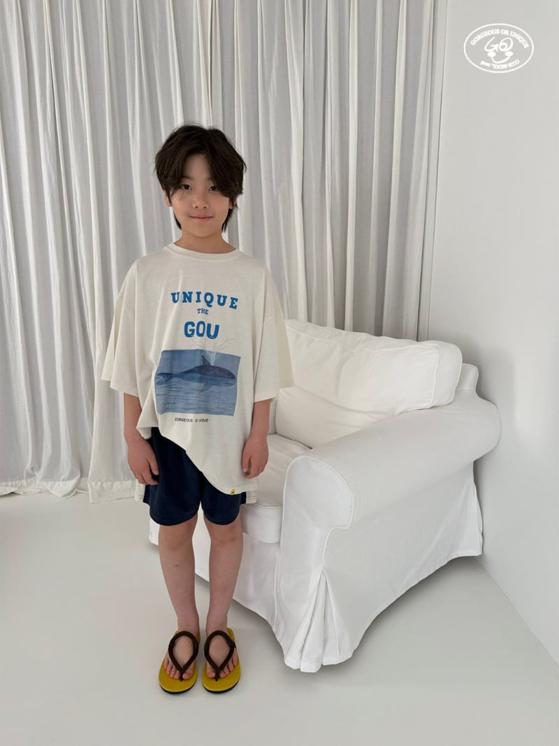 go;u - Korean Children Fashion - #kidzfashiontrend - Small Dragon Shorts - 6