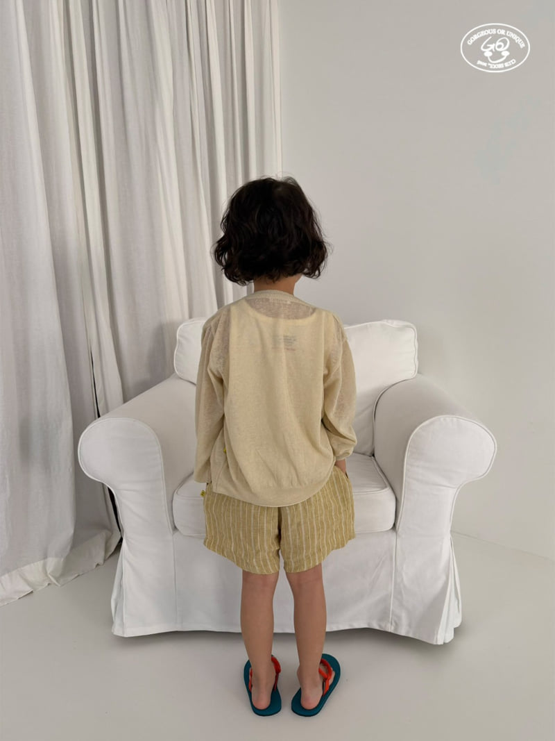 go;u - Korean Children Fashion - #kidsstore - Linen Back Shorts - 4