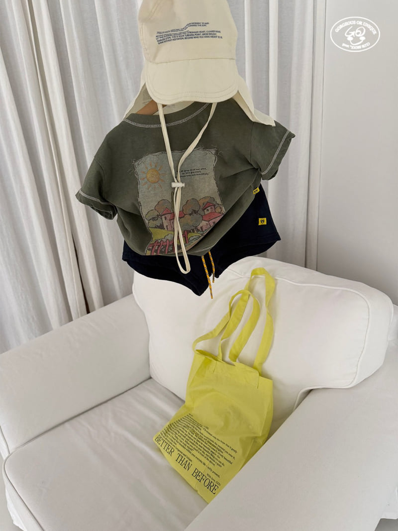 go;u - Korean Children Fashion - #kidzfashiontrend - Frame Tee - 3