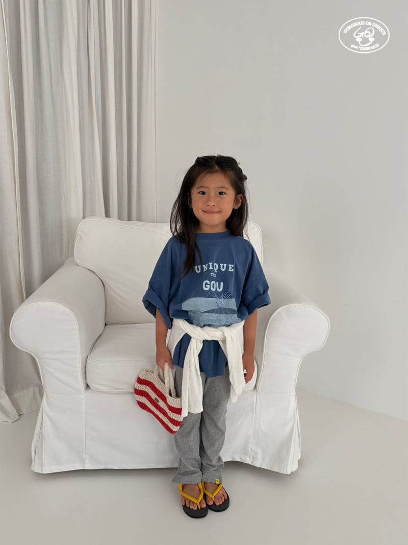 go;u - Korean Children Fashion - #littlefashionista - Whale Tee - 6