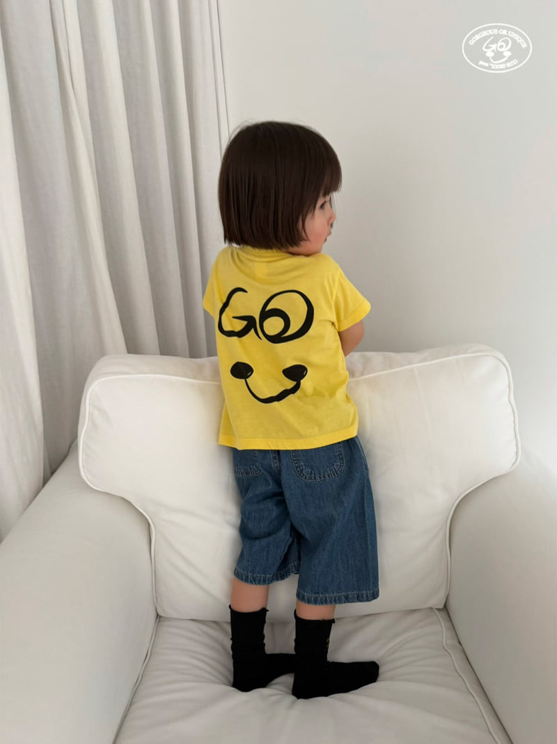 go;u - Korean Children Fashion - #littlefashionista - Basic Short Sleeve Tee - 12