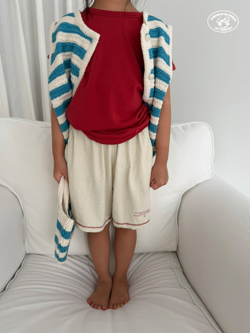 go;u - Korean Children Fashion - #littlefashionista - Frame Shorts - 7
