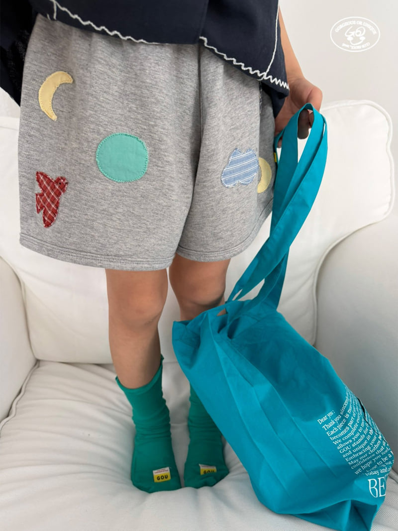 go;u - Korean Children Fashion - #littlefashionista - Sky Shorts - 7