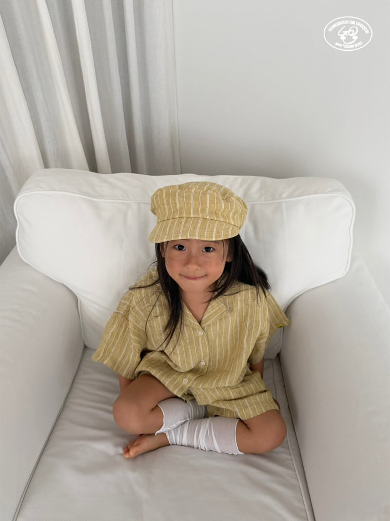 go;u - Korean Children Fashion - #littlefashionista - Linen Back Shirt - 6