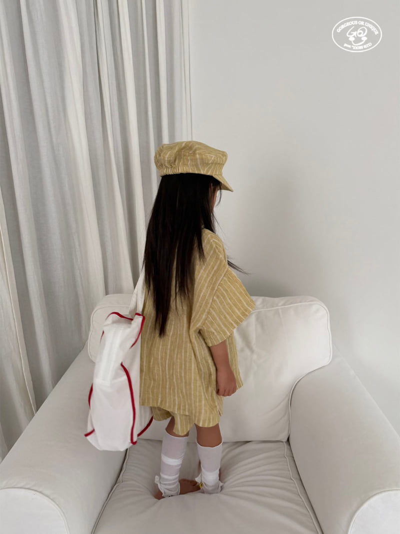 go;u - Korean Children Fashion - #littlefashionista - Linen Back Shorts - 6