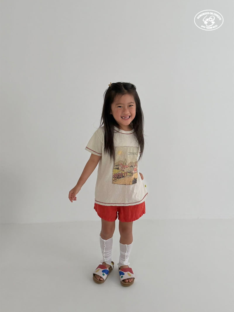 go;u - Korean Children Fashion - #littlefashionista - Frame Tee - 5