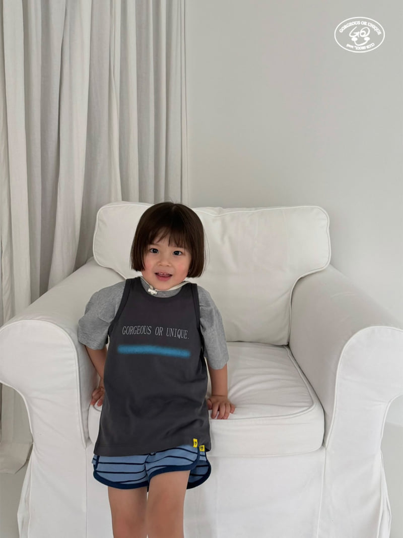go;u - Korean Children Fashion - #Kfashion4kids - Yogurt Sleeveless - 4