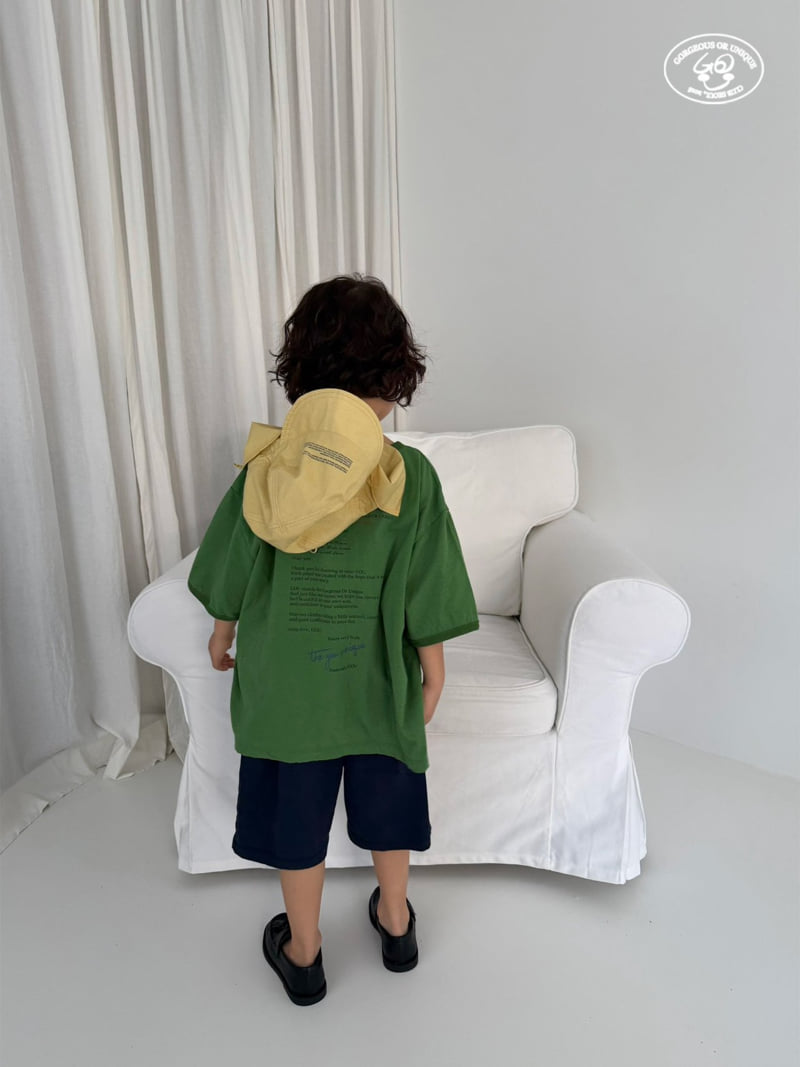go;u - Korean Children Fashion - #magicofchildhood - Letter Tee - 9
