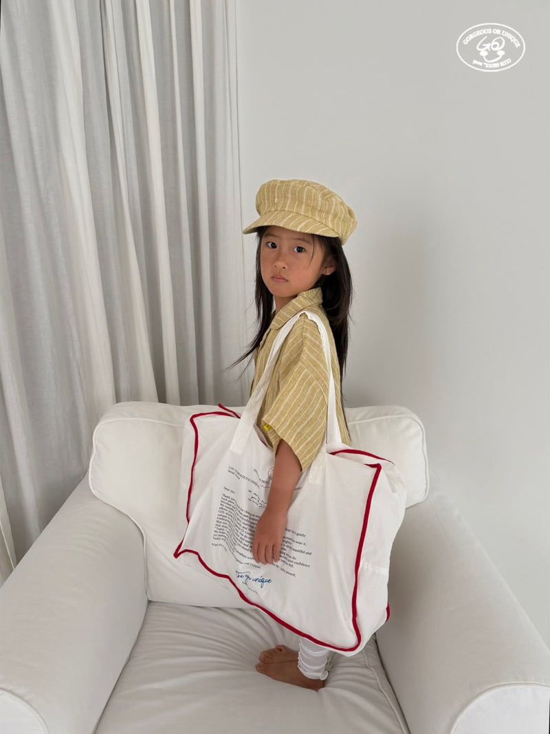 go;u - Korean Children Fashion - #magicofchildhood - Linen Back Shirt - 7