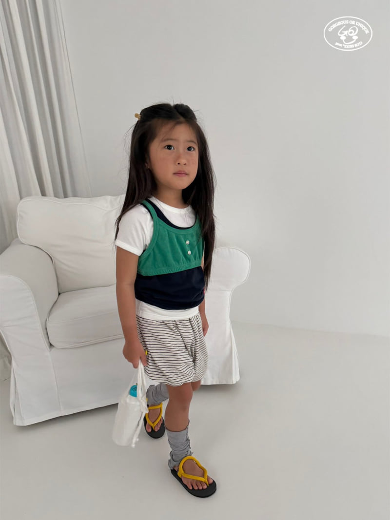 go;u - Korean Children Fashion - #littlefashionista - Elastic Tee - 4