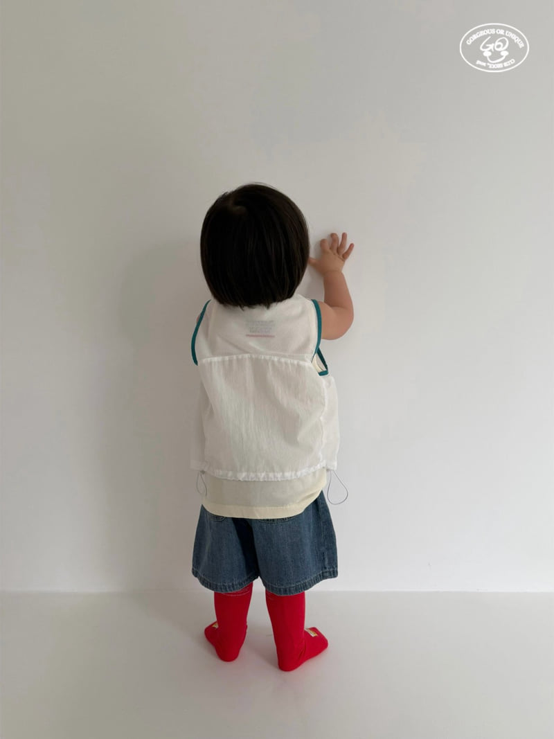 go;u - Korean Children Fashion - #magicofchildhood - Ash Vest - 3