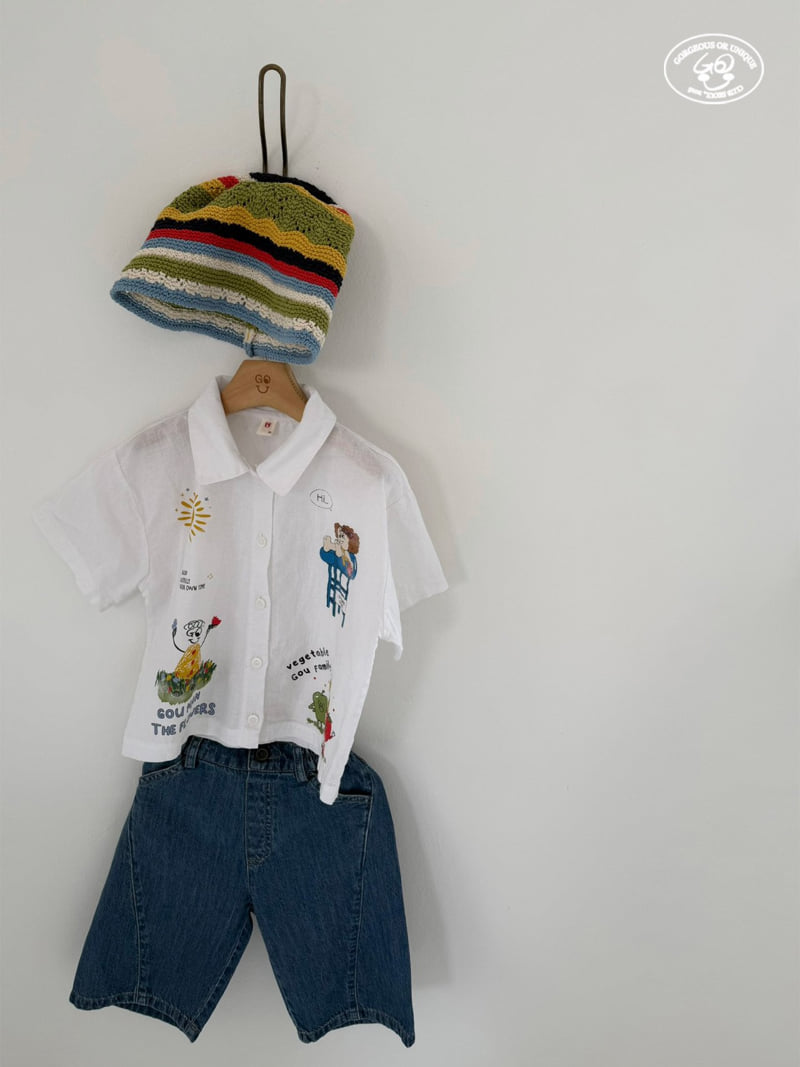 go;u - Korean Children Fashion - #magicofchildhood - Graphic Shirt - 8