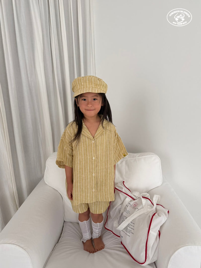 go;u - Korean Children Fashion - #magicofchildhood - Linen Back Shorts - 7