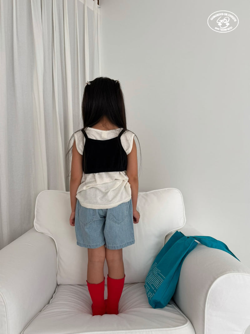 go;u - Korean Children Fashion - #magicofchildhood - Half-Half Pants - 7