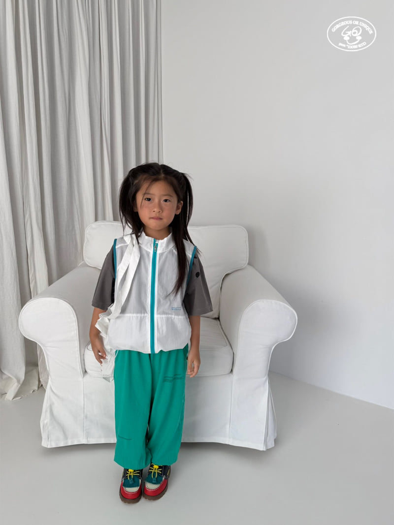 go;u - Korean Children Fashion - #magicofchildhood - Ash Vest - 4