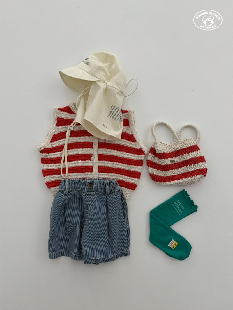 go;u - Korean Children Fashion - #minifashionista - Half-Half Pants - 8