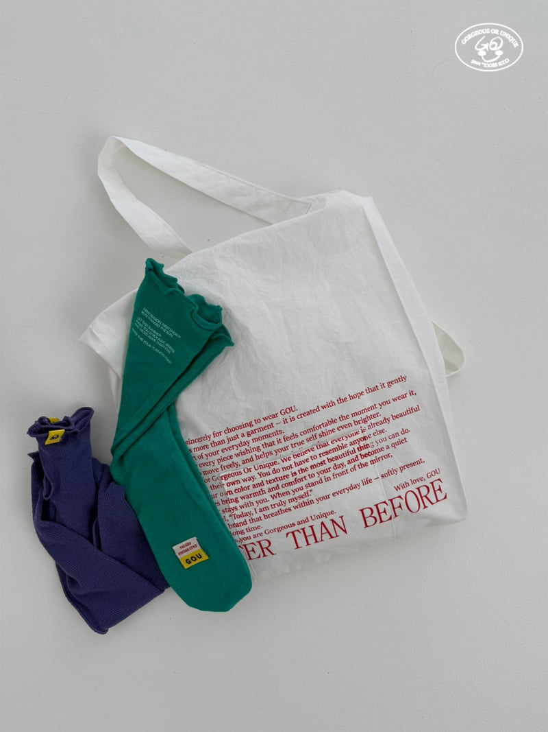 go;u - Korean Children Fashion - #minifashionista - Pocket Eco Bag - 4