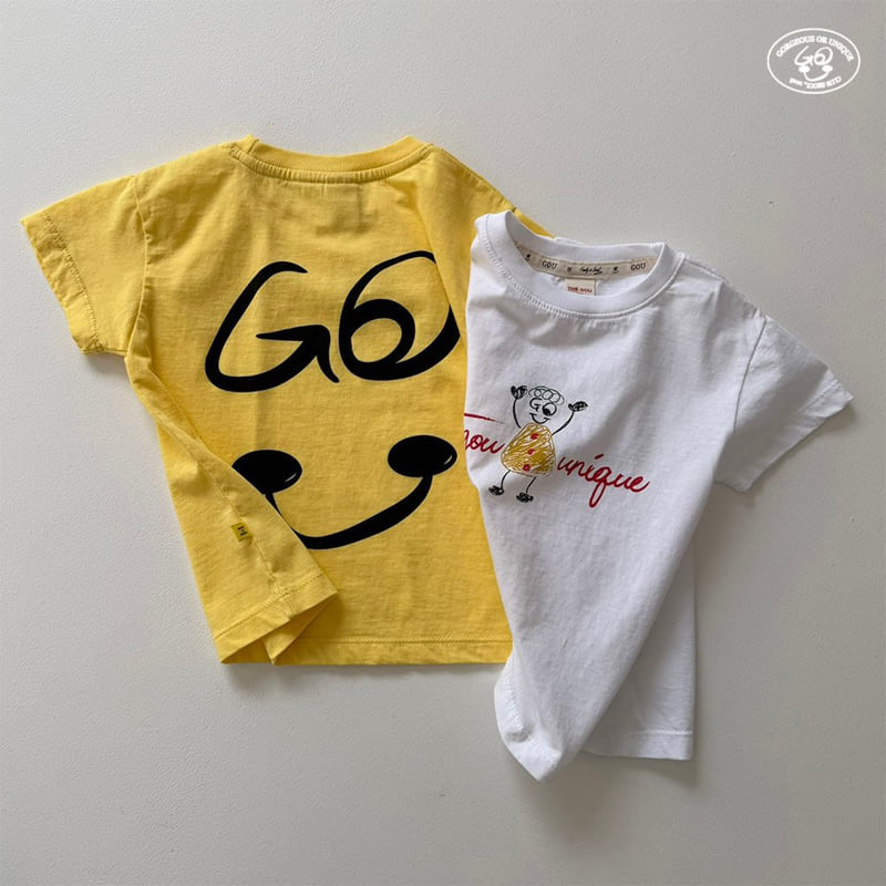 go;u - Korean Children Fashion - #prettylittlegirls - Basic Short Sleeve Tee