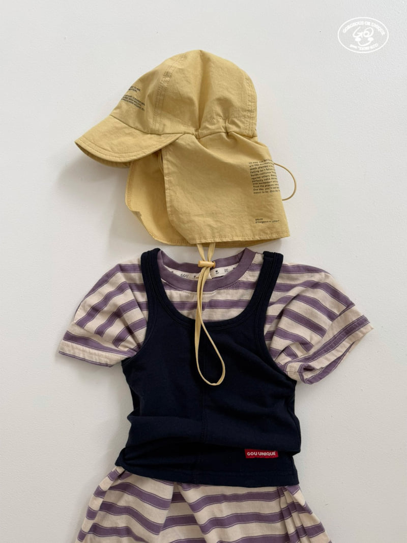 go;u - Korean Children Fashion - #prettylittlegirls - Span Sleeveless - 11