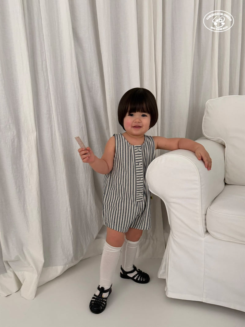 go;u - Korean Children Fashion - #minifashionista - York Overalls - 4