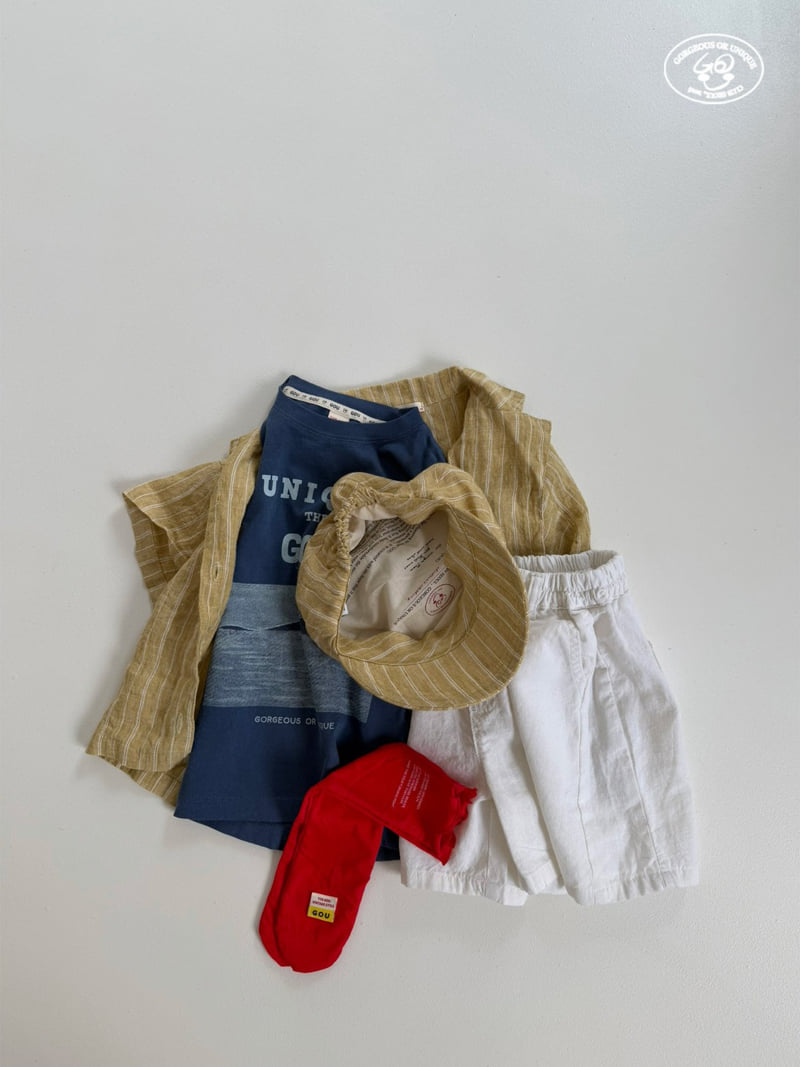 go;u - Korean Children Fashion - #prettylittlegirls - Linen Back Shirt - 9