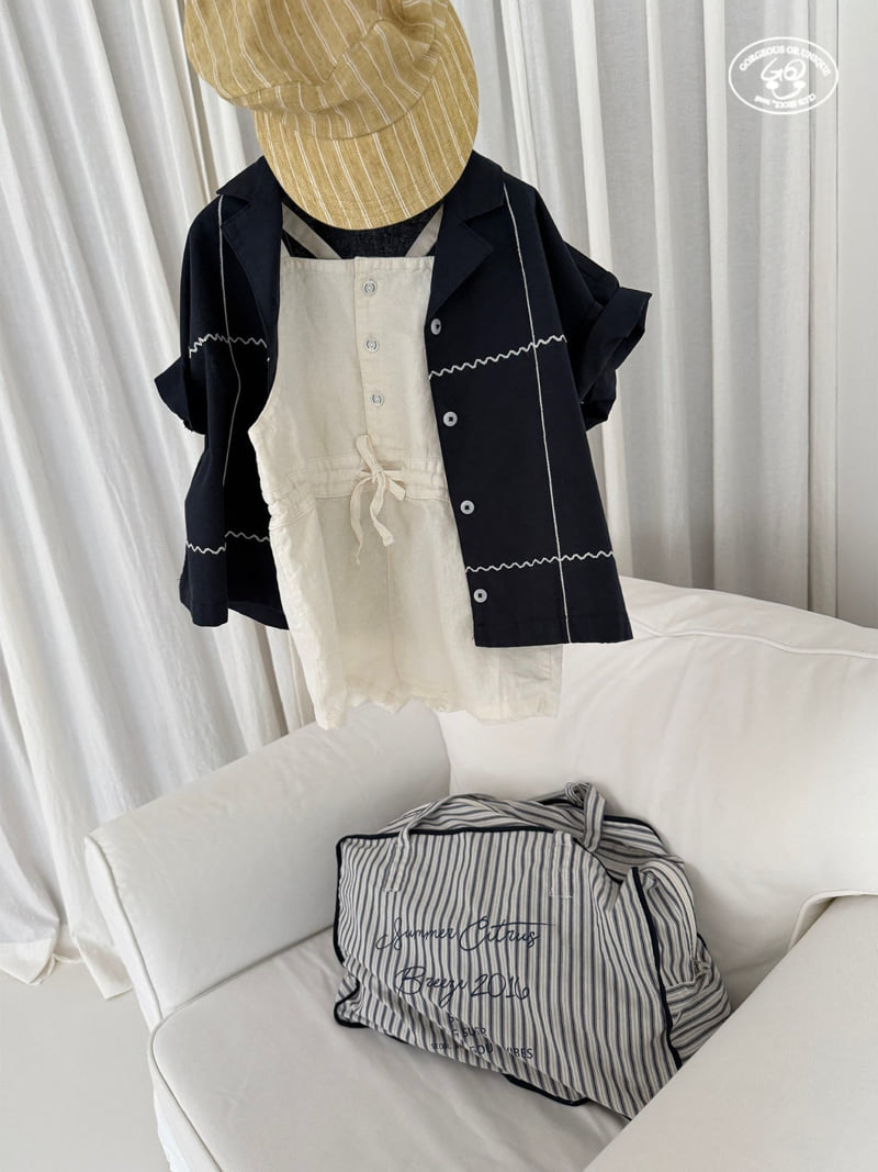 go;u - Korean Children Fashion - #minifashionista - Yaya Overalls - 4