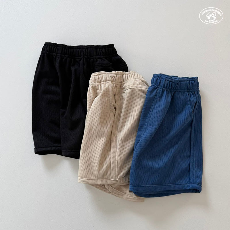 go;u - Korean Children Fashion - #prettylittlegirls - Double Shorts