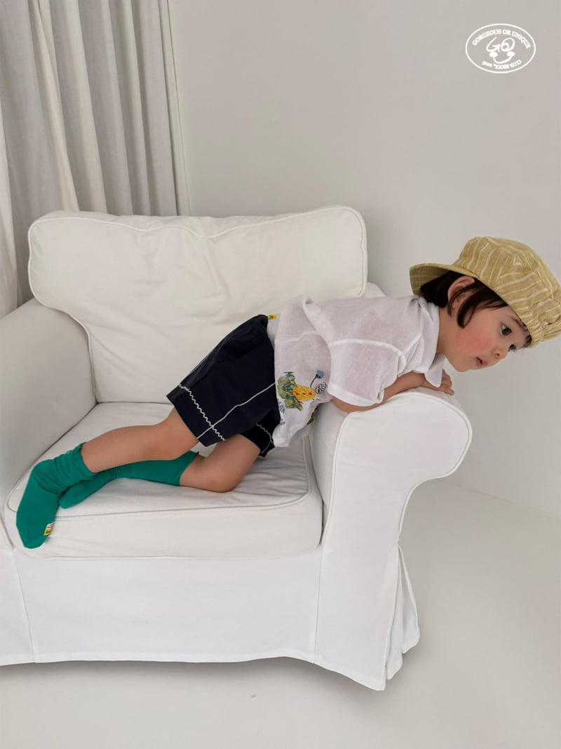 go;u - Korean Children Fashion - #prettylittlegirls - Wave Shorts - 12