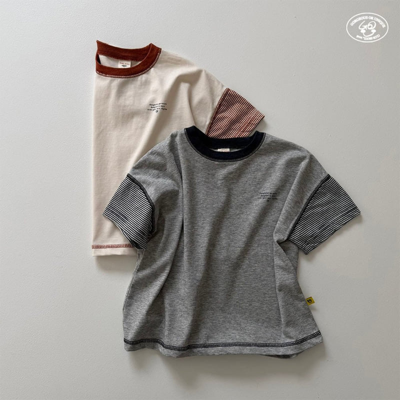 go;u - Korean Children Fashion - #stylishchildhood - Trio Tee
