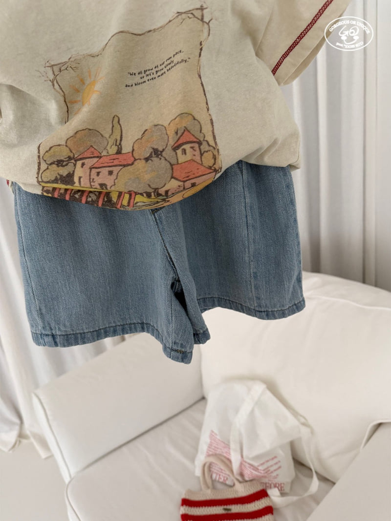 go;u - Korean Children Fashion - #stylishchildhood - Frame Tee - 11