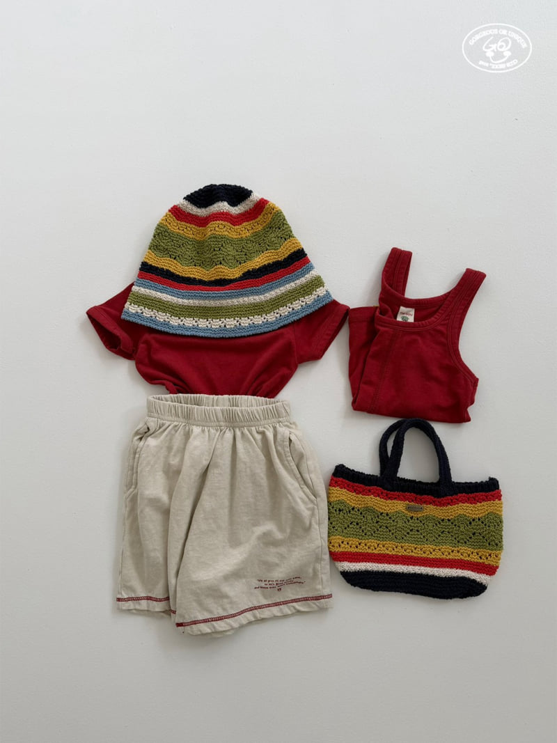 go;u - Korean Children Fashion - #todddlerfashion - Frame Shorts - 11