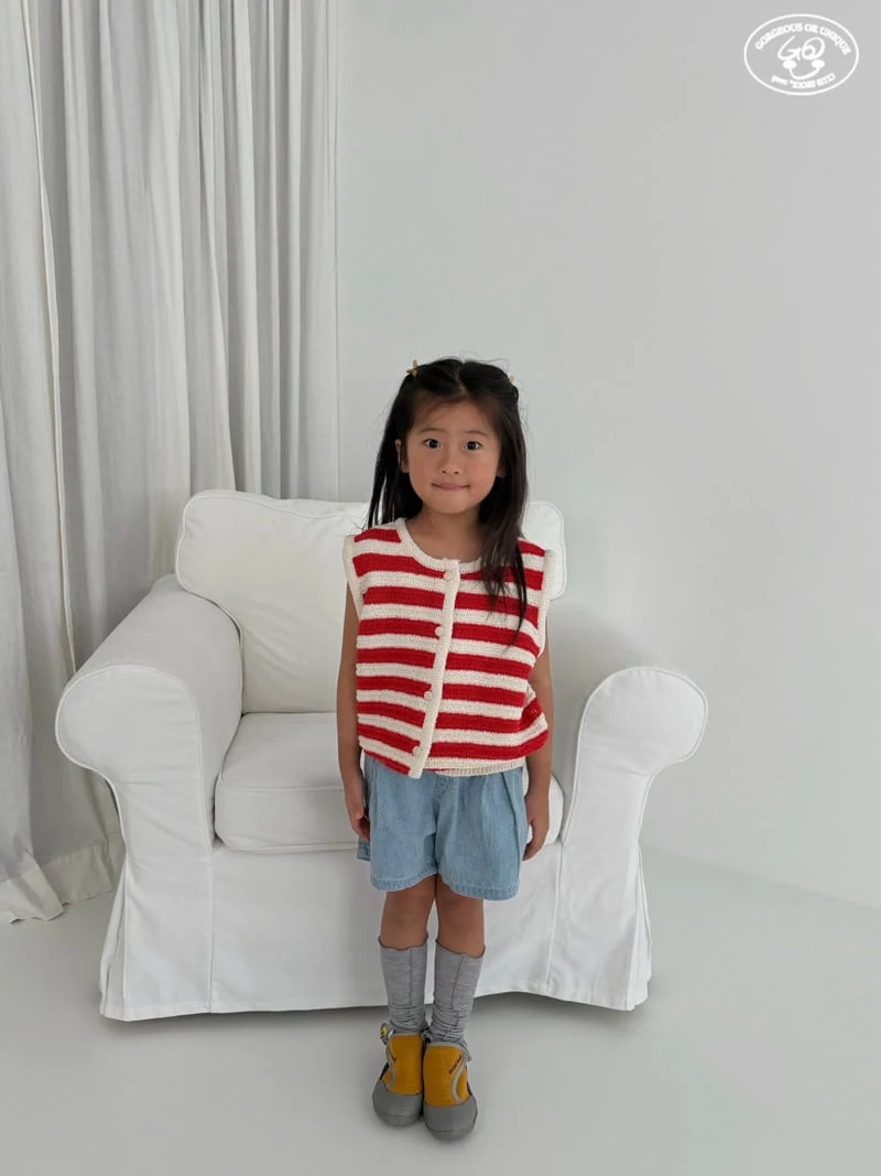go;u - Korean Children Fashion - #todddlerfashion - Half-Half Pants - 10