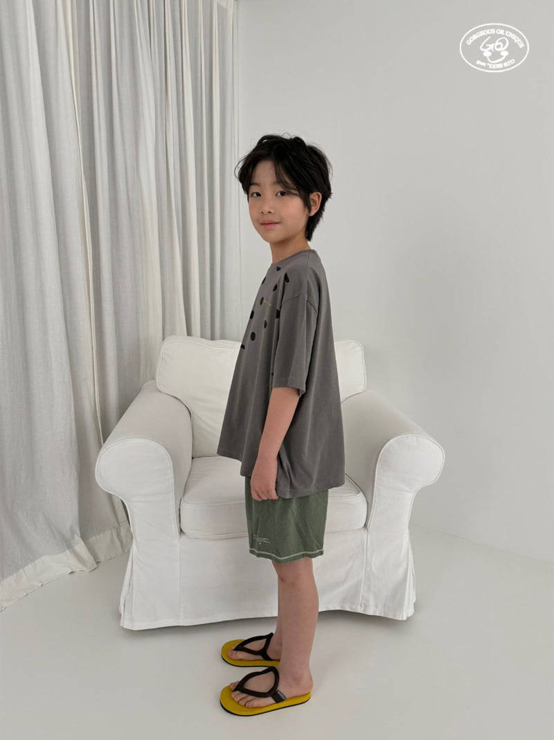 go;u - Korean Children Fashion - #toddlerclothing - Frame Shorts - 12