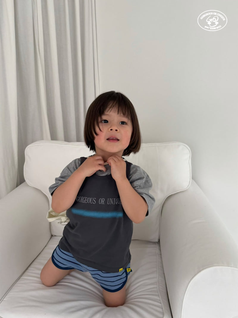go;u - Korean Children Fashion - #toddlerclothing - Stripe Shorts - 5