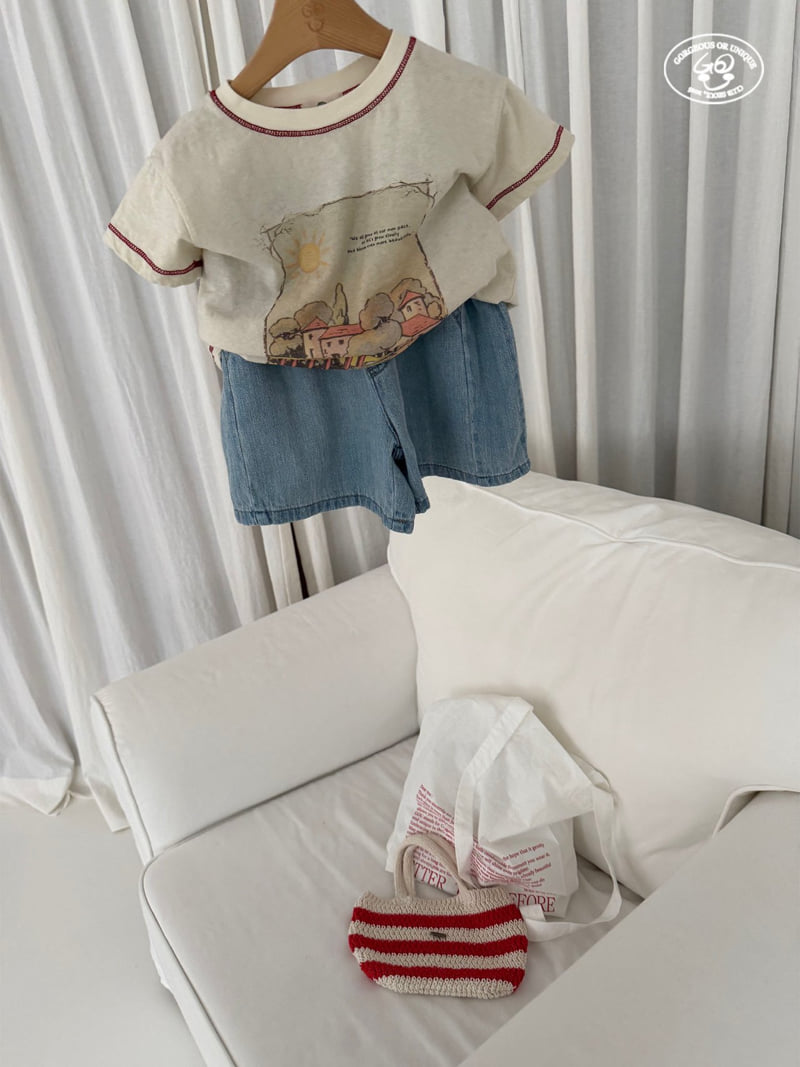 go;u - Korean Children Fashion - #toddlerclothing - Frame Tee - 10