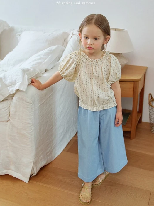Light Denim Pants