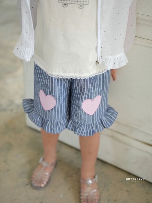 Heart Heart Pin Pants