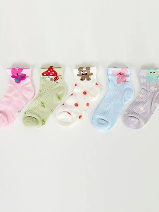 Mushroom House Socks Set Mushroom House Socks Set