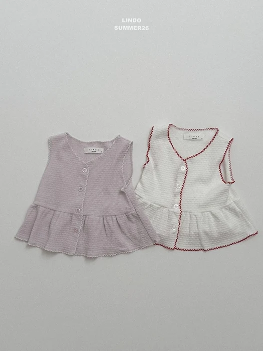Hey Frill Vest Hey Frill Vest