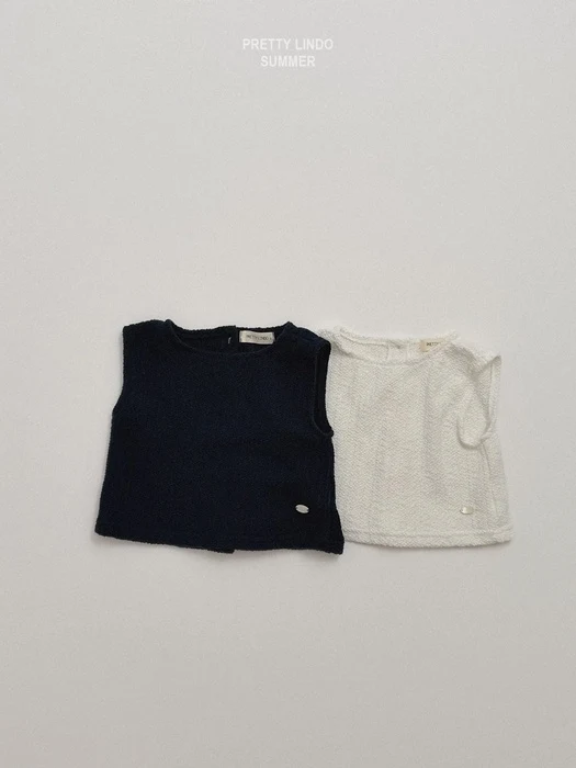 Eyelet Sleeveless Blouse Eyelet Sleeveless Blouse