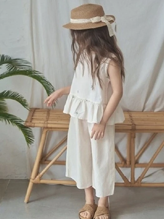 Collar Flare Pants