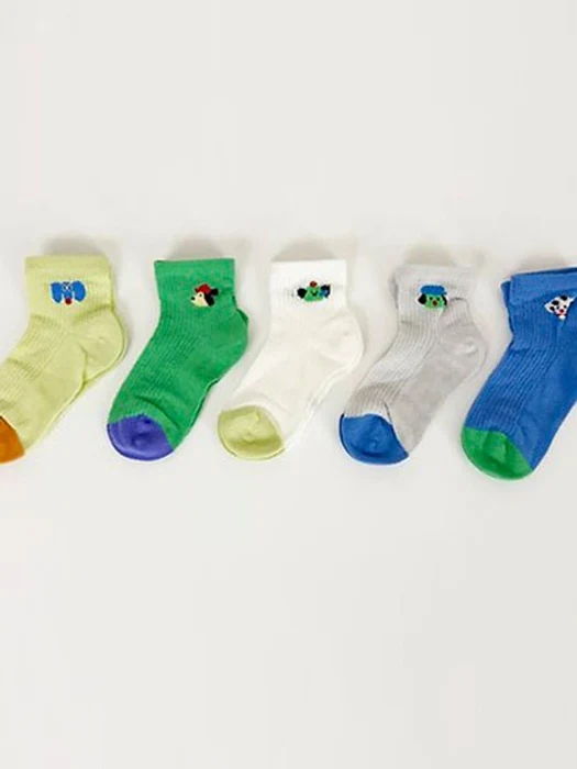 Green Dog Socks Set Green Dog Socks Set