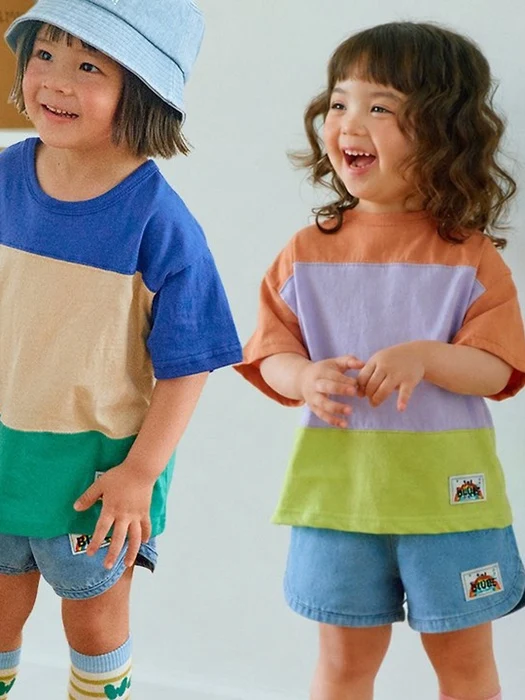 Panel Short Sleeve Tee Panel Short Sleeve Tee